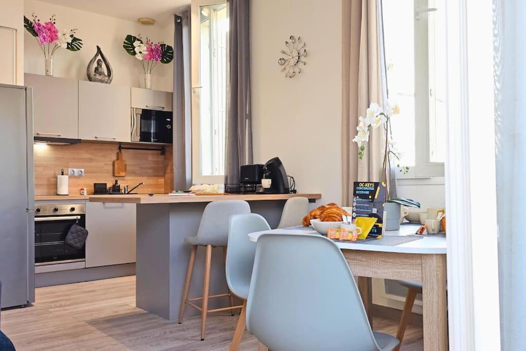 L'Orchidee, Proche De La Gare Avec Clim Et Terrasse Lejlighed Narbonne Eksteriør billede