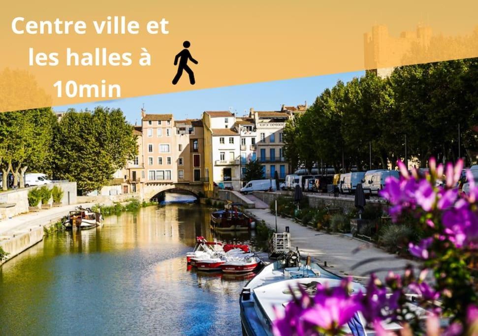 L'Orchidee, Proche De La Gare Avec Clim Et Terrasse Lejlighed Narbonne Eksteriør billede