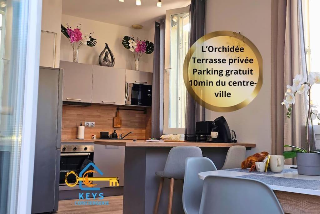 L'Orchidee, Proche De La Gare Avec Clim Et Terrasse Lejlighed Narbonne Eksteriør billede